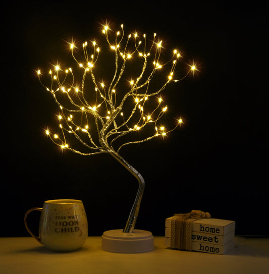 Fairy light Spirit Tree - Silver - Alfanite Store