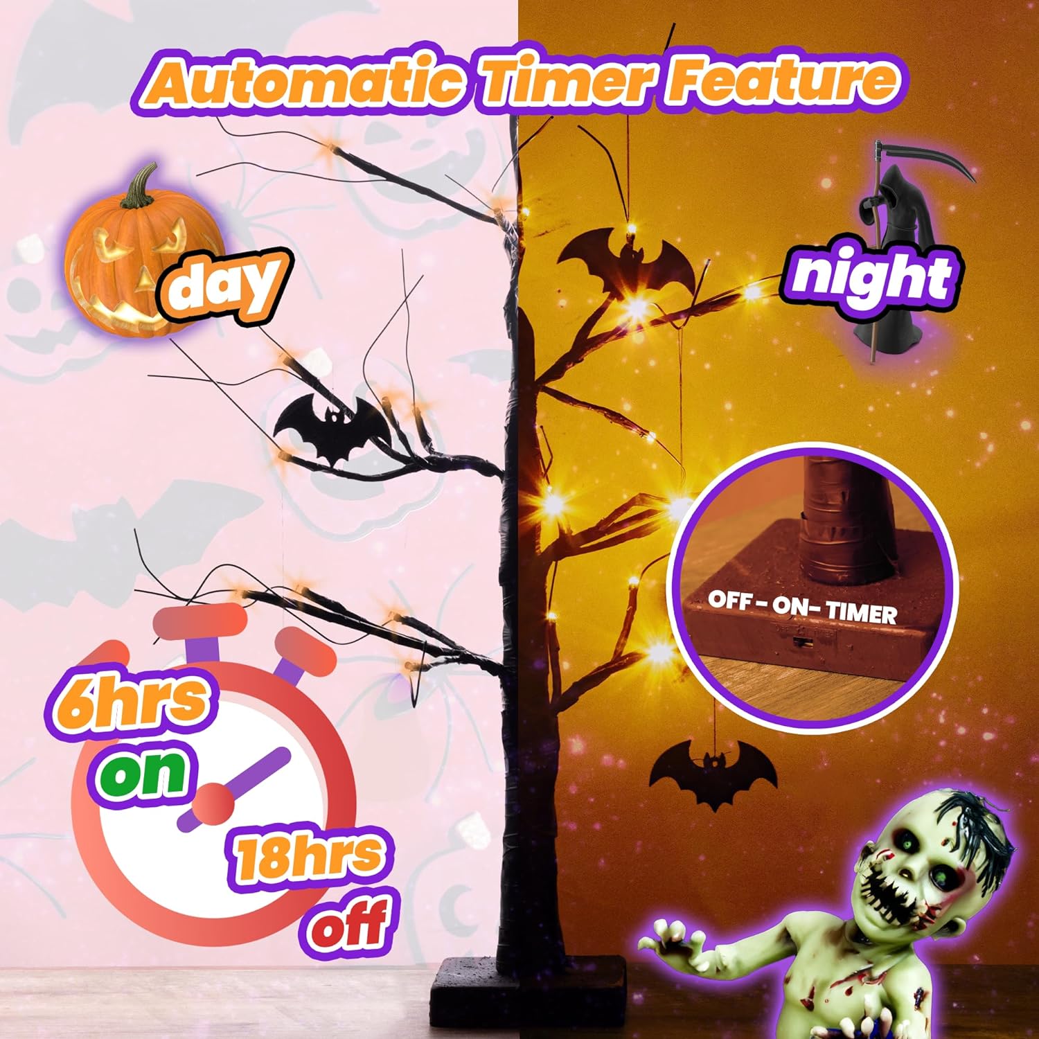 Spooky Halloween Tree - Halloween Special - Alfanite Store