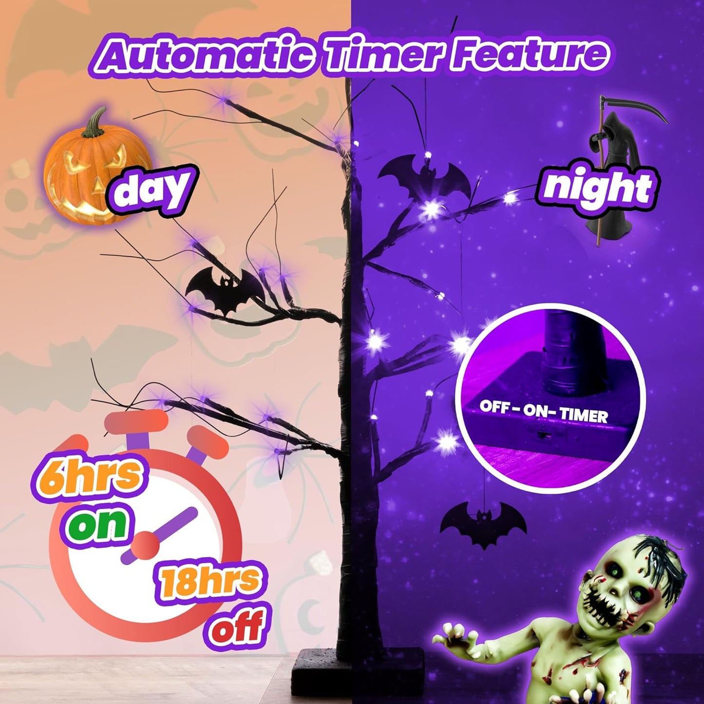 Spooky Halloween Tree - Halloween Special - Alfanite Store