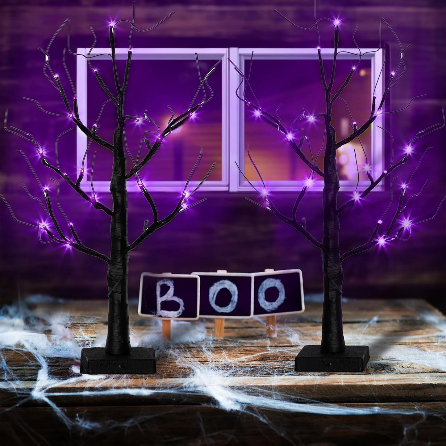 Spooky Halloween Tree - Purple - Alfanite Store