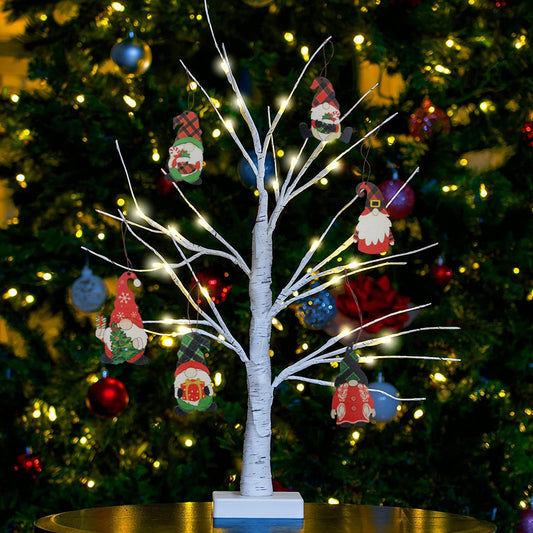 Whimsical Christmas Birch Tree - Alfanite Store